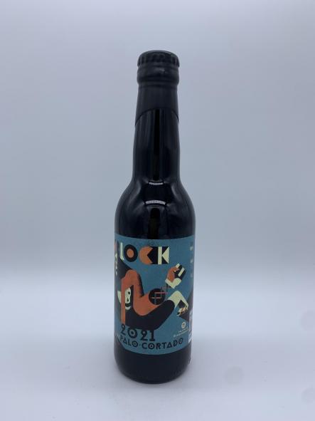 LA PIRATA - BLACK BLOCK PALO CORTADO - La Black Flag